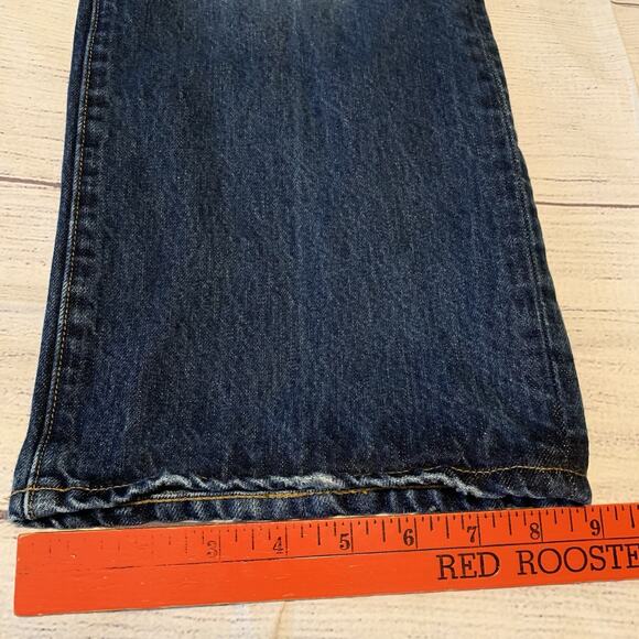 American Eagle Original Boot Mens Size 36x32 Denim Blue Jeans - Picture 6 of 13